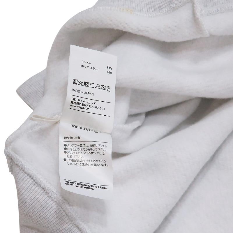 WTAPS（ダブルタップス） 18AW RIPPER 02/SWEATSHIRT.COPO 182ATDT