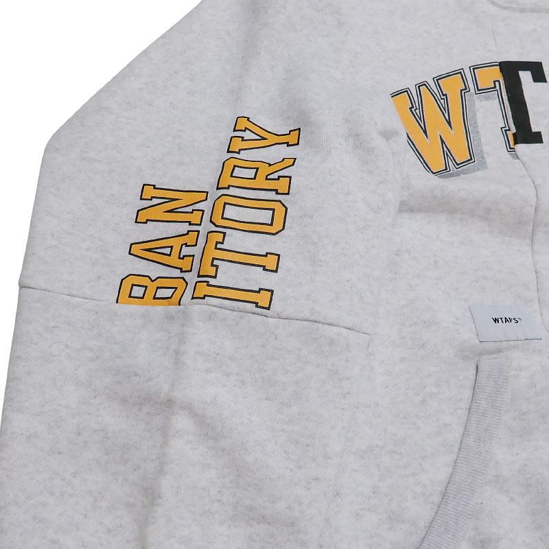 WTAPS（ダブルタップス） 18AW RIPPER 02/SWEATSHIRT.COPO 182ATDT