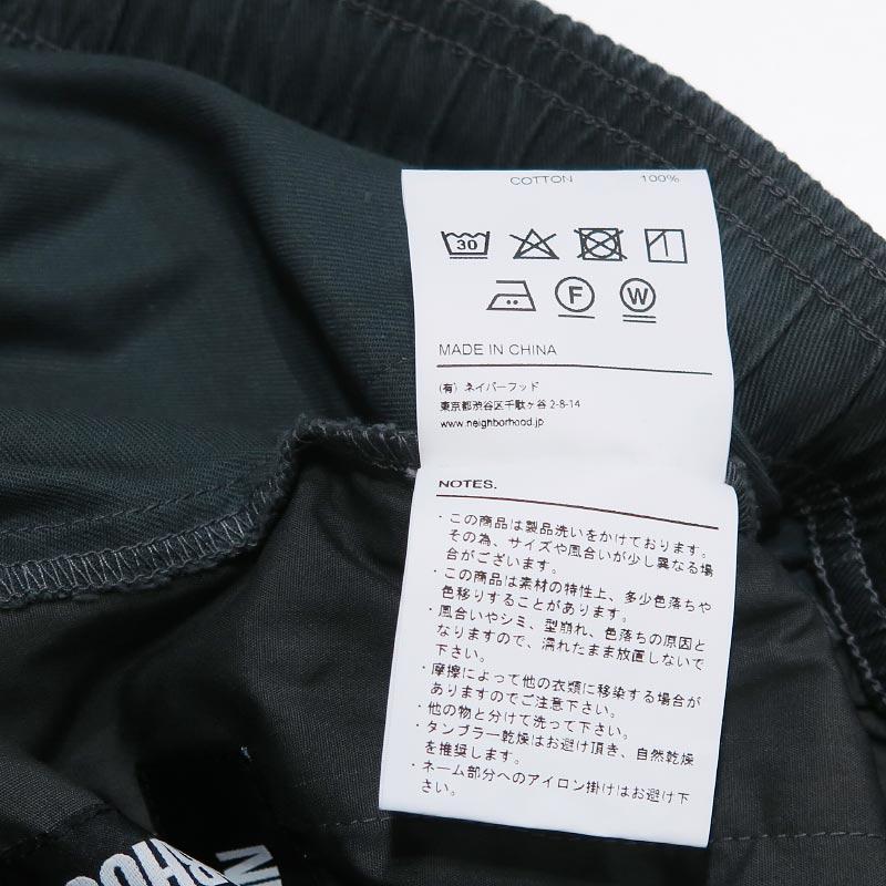 NEIGHBORHOOD 24ss スラックス NEIGHBORHOOD（ネイバーフッド） 24SS EASY PANTS 241TSNH-PTM01