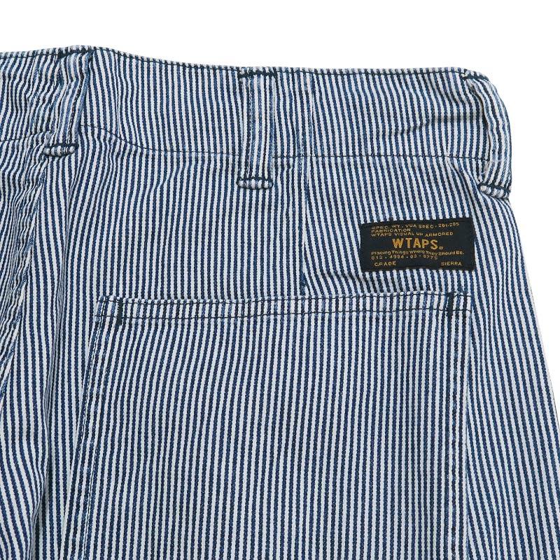 21AW WTAPS UNION TROUSERS GREIGE Mサイズ WTAPS（ダブルタップス） 17SS UNION/TROUSERS. COTTON.HICKORYSTRIPE