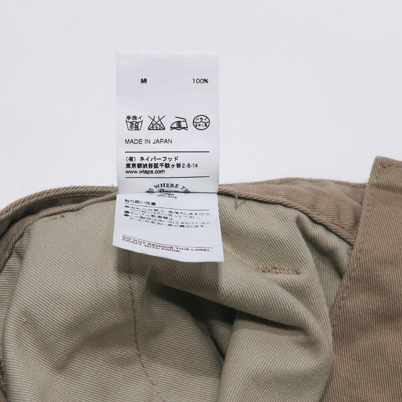 WTAPS（ダブルタップス） 16AW BUDS.SKINNY/TROUSERS. COTTON.CHINO