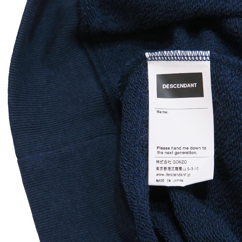 DESCENDANT ディセンダント 22SS DORSAL CREW NECK 221ATDS-CSM07