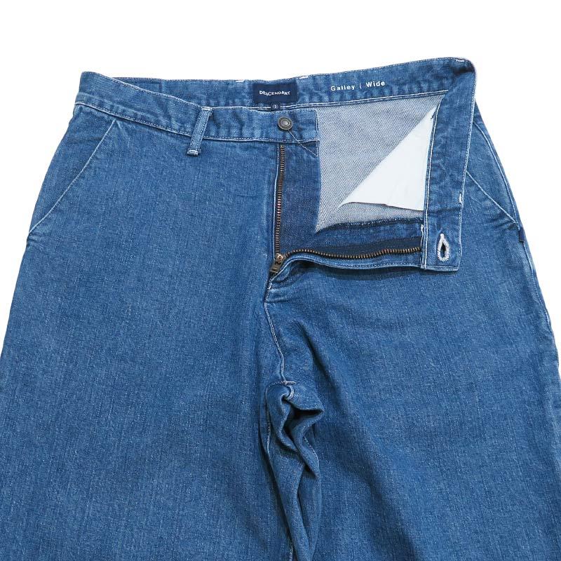 DESCENDANT ディセンダント GALLEY DENIM TROUSERS ギャレー デニム