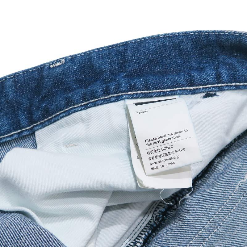 DESCENDANT ディセンダント GALLEY DENIM TROUSERS ギャレー デニム