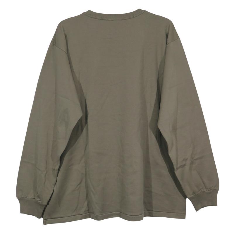 AURALEE（オーラリー） LUSTER PLAITING L/S TEE A00P01GT クルー