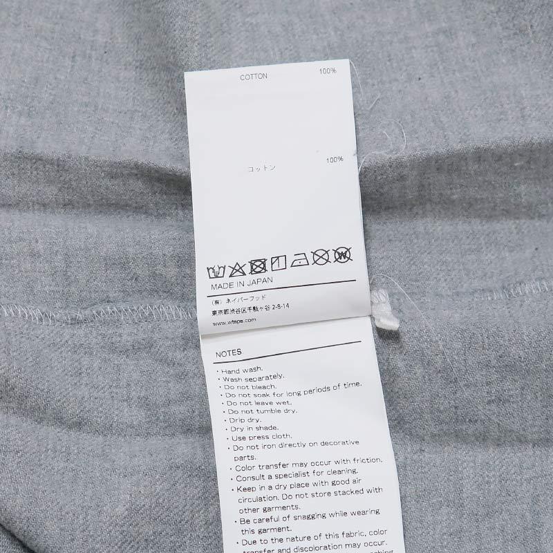 WTAPS（ダブルタップス） 23SS LEAGUE/SS/COTTON.TWILL.WTVUA リーグ