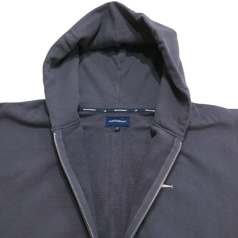 DESCENDANT ディセンダント 24AW CACHALOT ZIP HOODY 242ATDS-CSM03