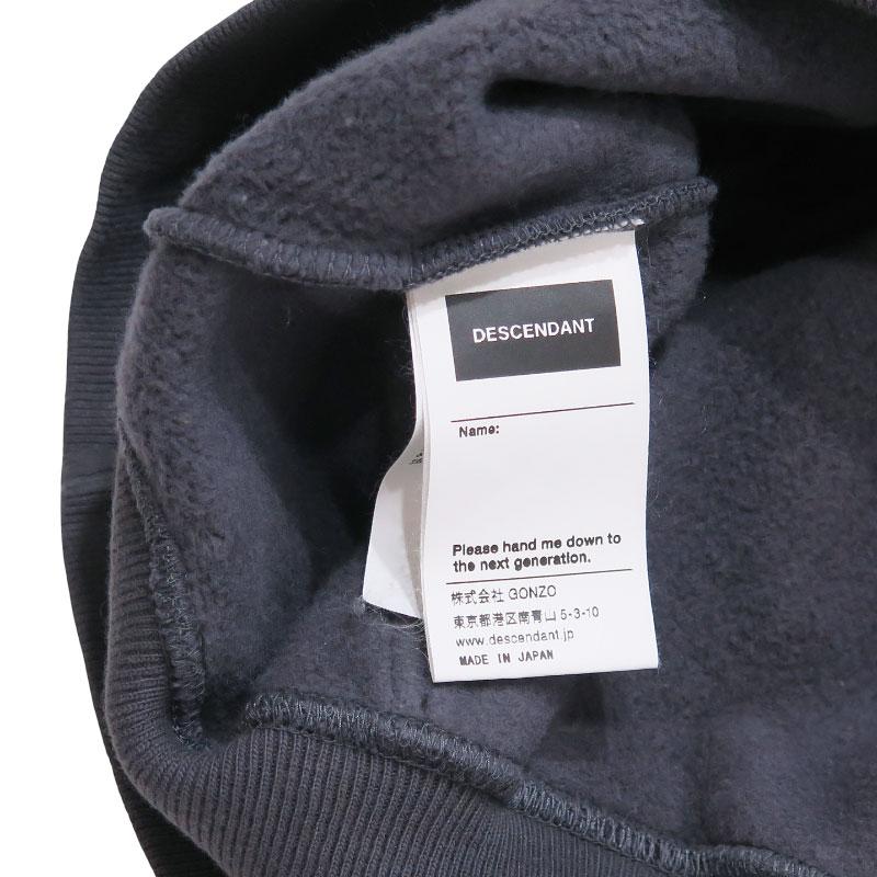 DESCENDANT ディセンダント 24AW CACHALOT ZIP HOODY 242ATDS-CSM03