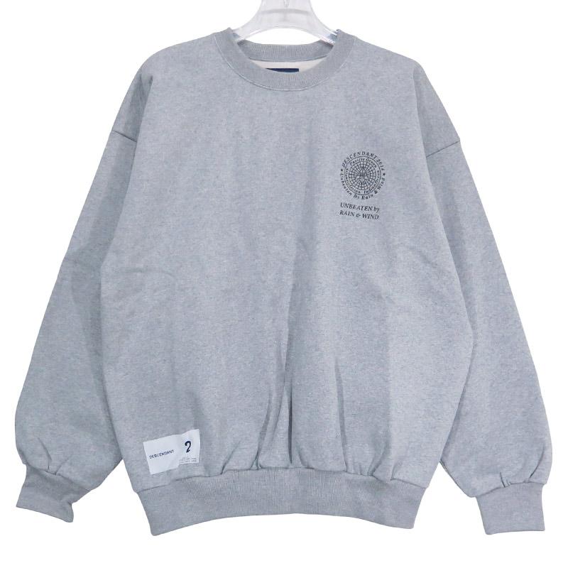 DESCENDANT ディセンダント 24AW STERN CREW NECK 242ATDS-CNM02S