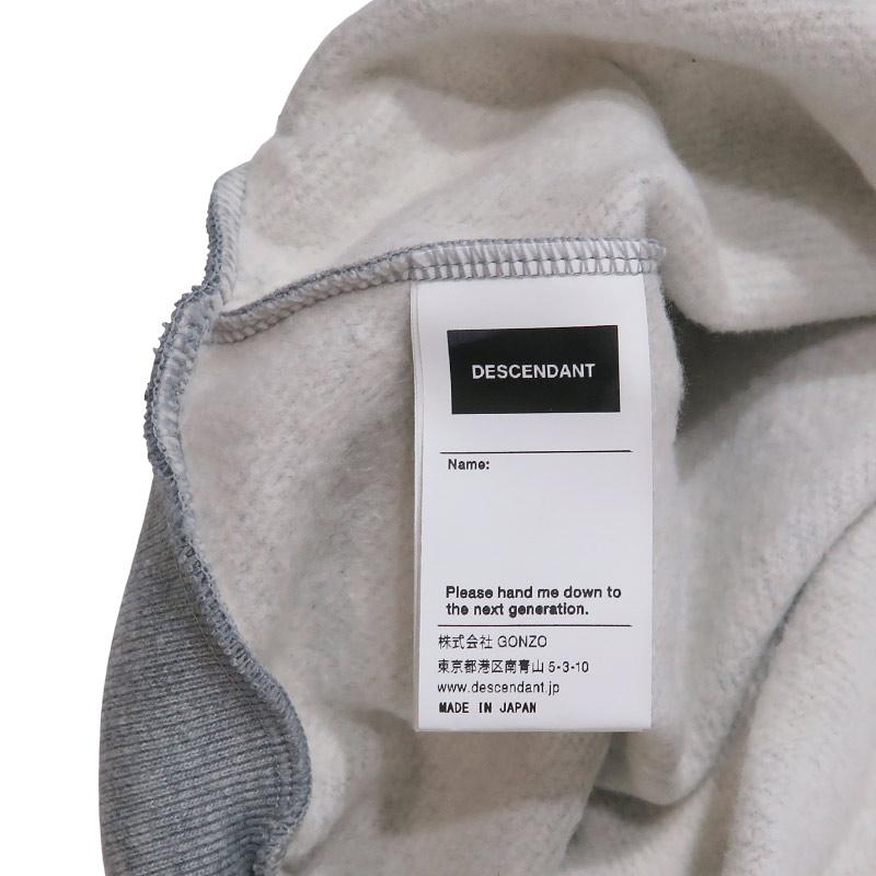 DESCENDANT ディセンダント 24AW STERN CREW NECK 242ATDS-CNM02S