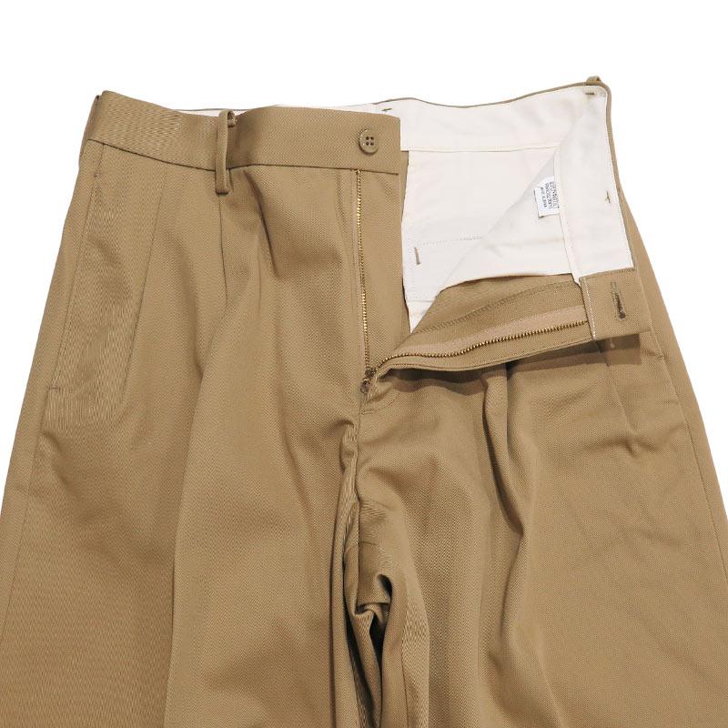 WACKO MARIA（ワコマリア） DOUBLE PLEATED CHINO TROUSERS (TYPE-1