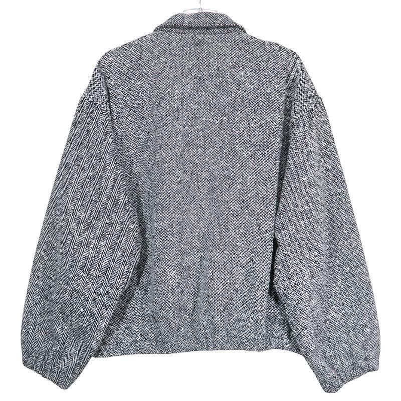 NOMARHYTHM TEXTILE ノーマリズムテキスタイル TWEED ZIP FRONT 