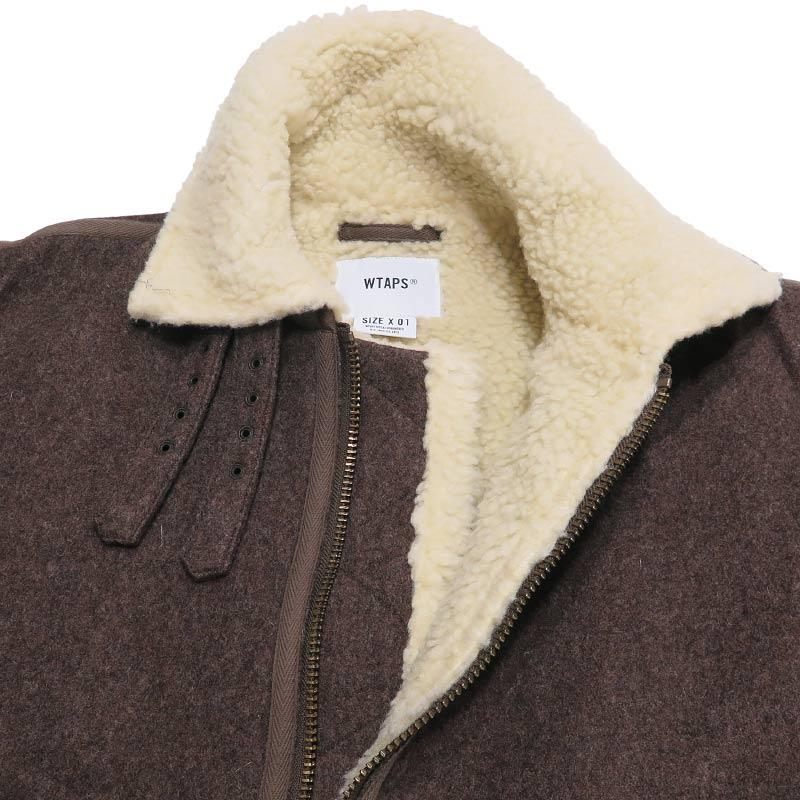 WTAPS ブラウンジャケット 04サイズ（XL） WTAPS（ダブルタップス） 18AW OVIS/JACKET.WONY.MELTON 182GWDT-JKM04