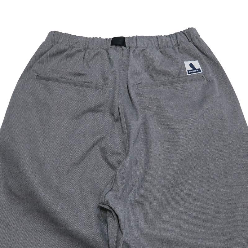 DESCENDANT ディセンダント CLASP WEBBING TROUSERS クラスプ