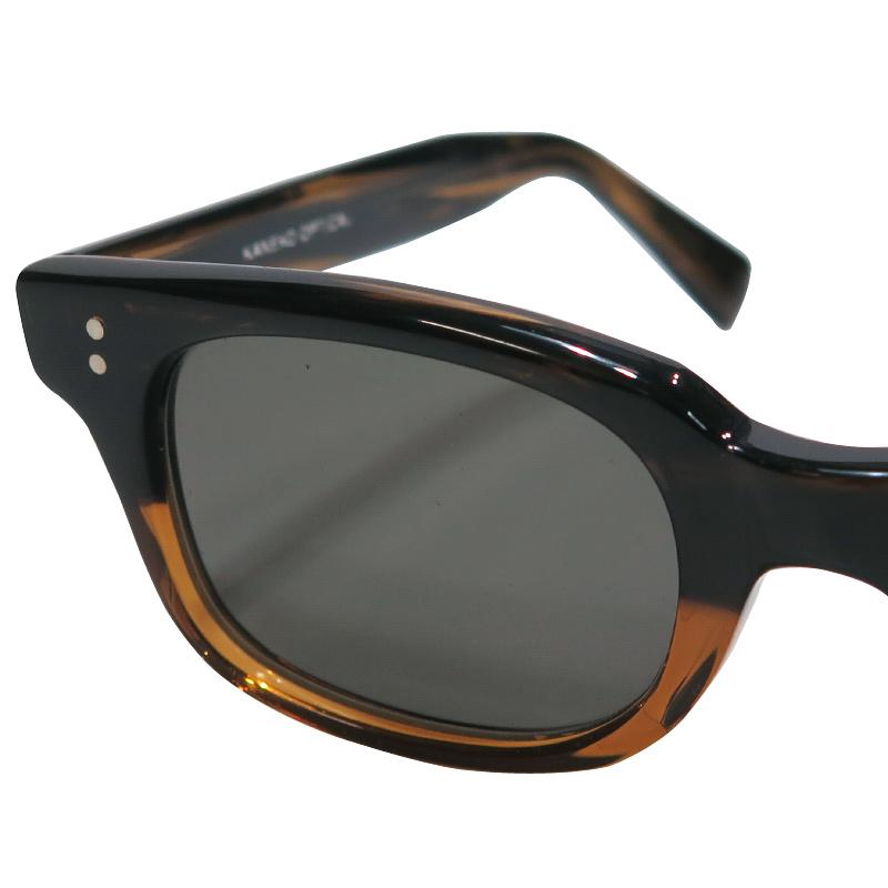 WACKO MARIA（ワコマリア） x 金子眼鏡 GLASSES サングラス ブラウン