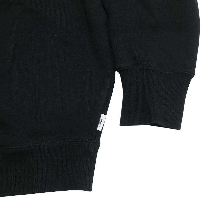 WTAPS ブラック スウェット トレーナー サイズ X 04 WTAPS ブラック スウェット 04 - メルカリ