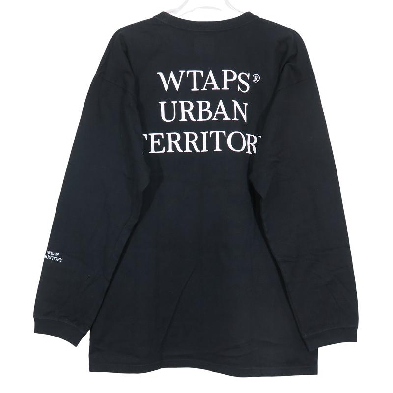 【新品・L】WTAPS URBAN TERRITORY BLACK Tシャツ 黒 WTAPS（ダブルタップス） 21SS URBAN TERRITORY/TEE.LS 211ATDT-LT02S