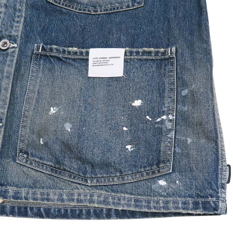 NEIGHBORHOOD（ネイバーフッド） 23AW WASHED SHORT COVERALL 232XBNH