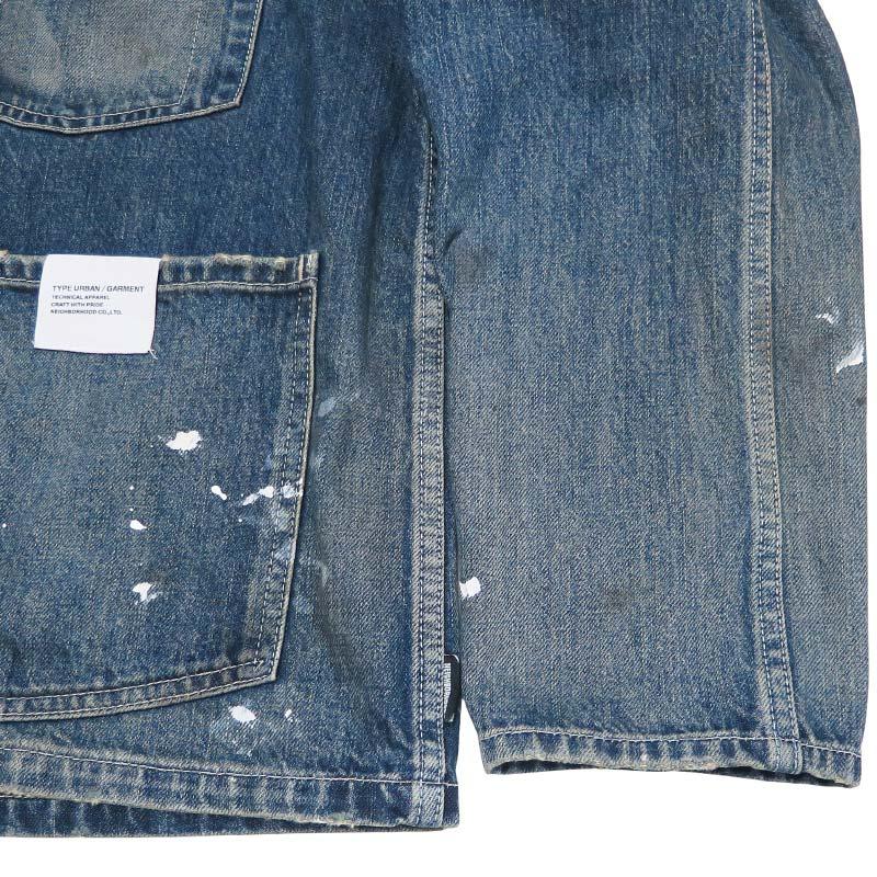 NEIGHBORHOOD（ネイバーフッド） 23AW WASHED SHORT COVERALL 232XBNH