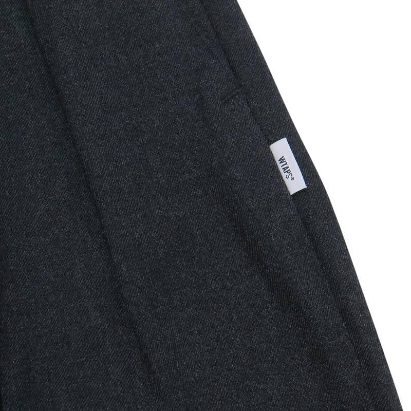 WTAPS ダブルタップス 23AW LC/TROUSERS/PLRA.TWILL 232TQDT-PTM04 トラウザーズ ツイル パンツ ボトムス チャコール サイズ01(S)_3
