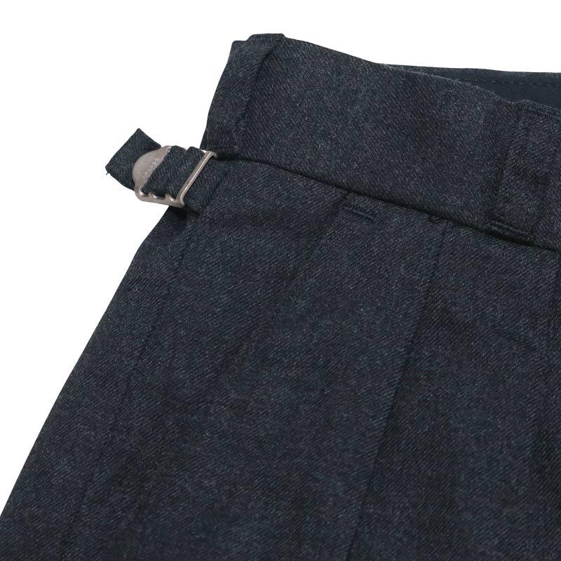 WTAPS ダブルタップス 23AW LC/TROUSERS/PLRA.TWILL 232TQDT-PTM04 トラウザーズ ツイル パンツ ボトムス チャコール サイズ01(S)_4