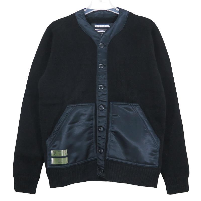 ネイバーフッド カーディガン Mウール メンズ NEIGHBORHOOD（ネイバーフッド） 19AW TACTICAL CARDIGAN/AW-KNIT.LS