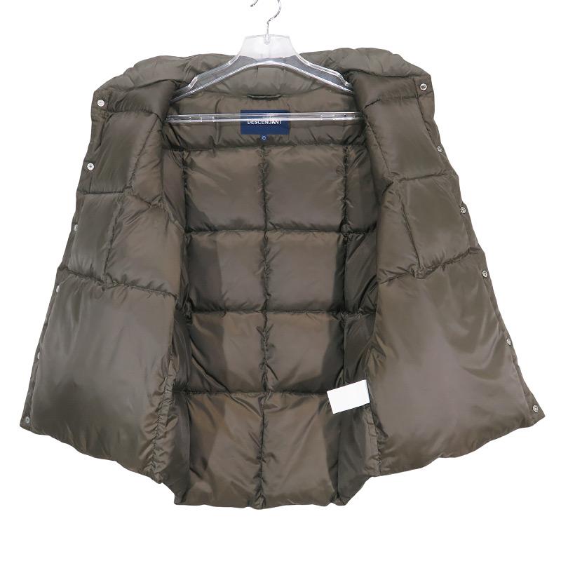 ディセンダントACRE PADDINGVEST DESCENDANTダウンベスト DESCENDANT ディセンダント 22AW ACRE PADDING VEST 222BRDS-JKM02
