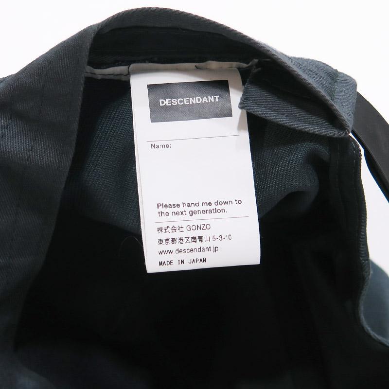 DESCENDANT ディセンダント 22AW MOUNTAIN RANGE GOLF CAP 222HCDS