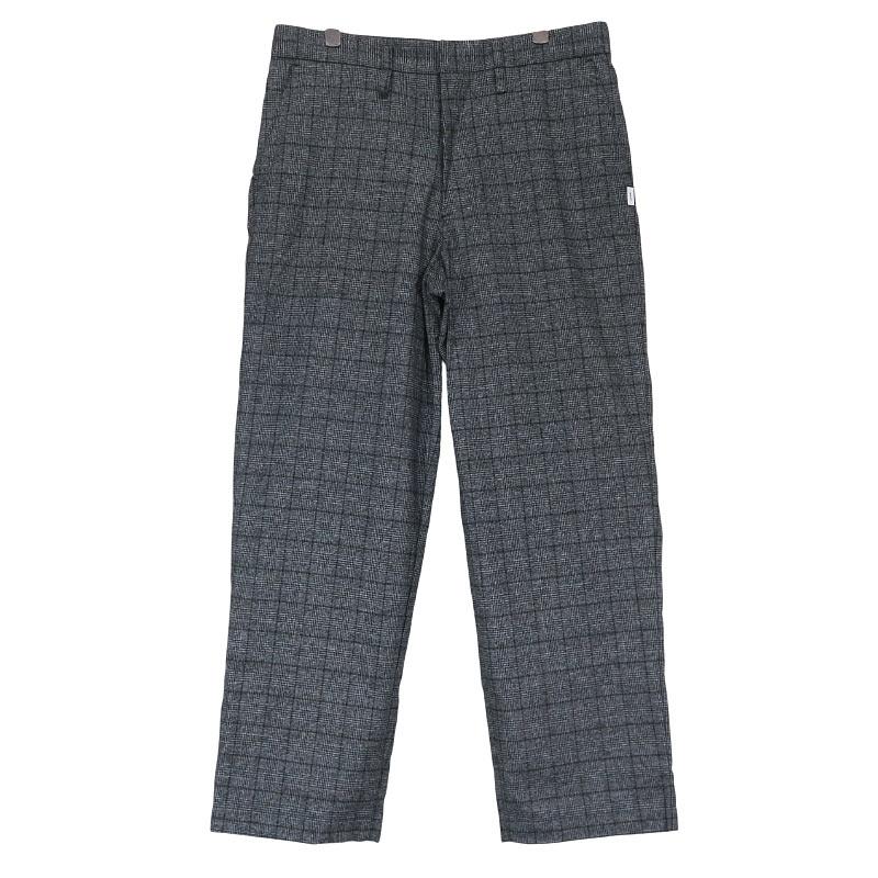 WTAPS 23aw WRKT2001 チェック柄 スラックス WTAPS（ダブルタップス） 23AW WRKT2001/TROUSERS/PLRA.TWILL.TEXTILE