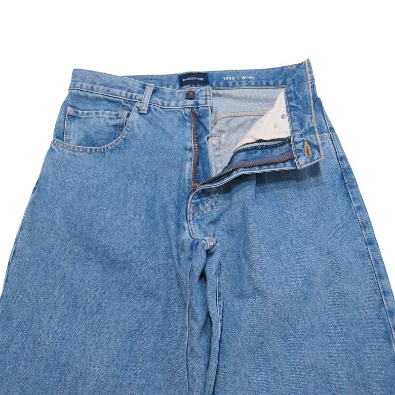 DESCENDANT ディセンダント 23AW 1995 DENIM TROUSERS BAGGY 232WVDS