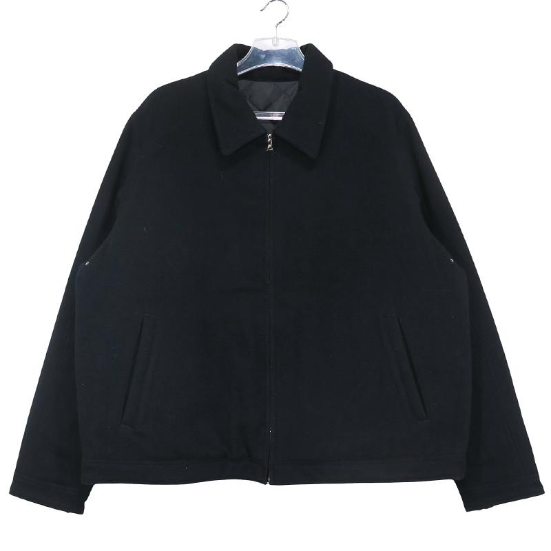 美品 SOPHNET. ライダースジャケット L 本革 ブラック セミダブル SOPHNET.（ソフネット） 23AW WOOL MOSSER SINGLE RIDER'S JACKET SOPH