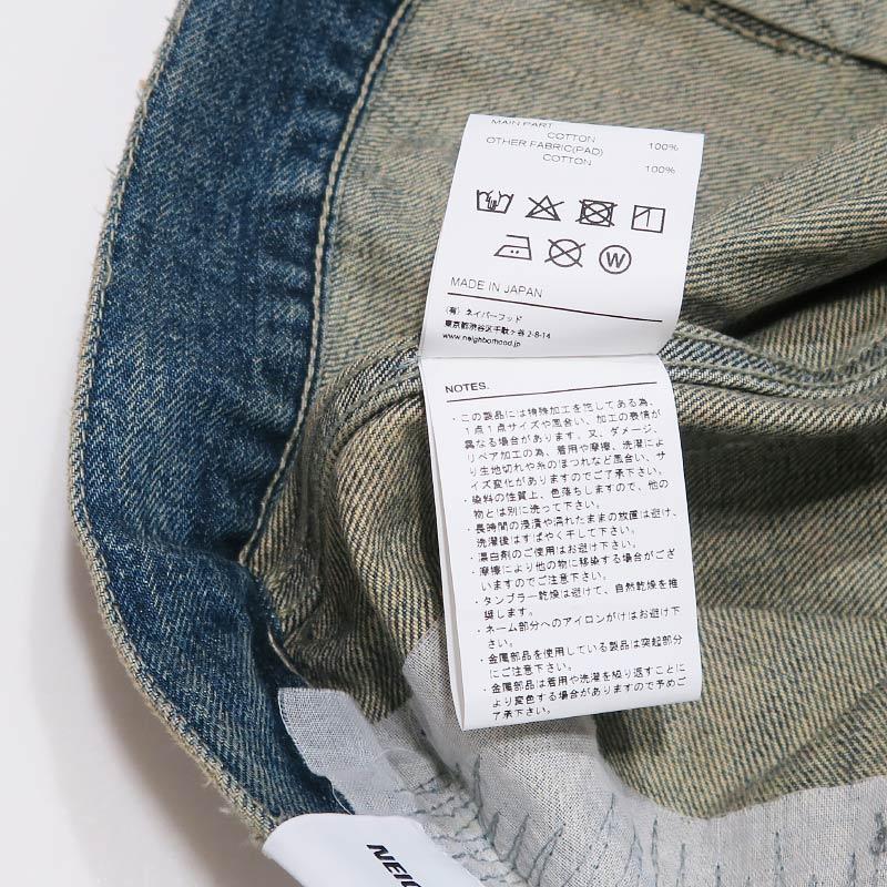 NEIGHBORHOOD（ネイバーフッド） 24SS SAVAGE DENIM TYPE-1 JACKET