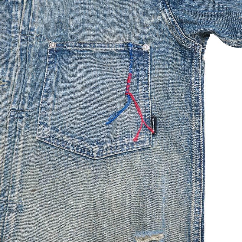 ネイバーフッド NEIGHBORHOOD サベージデニム 24SS M 新品同様 NEIGHBORHOOD（ネイバーフッド） 24SS SAVAGE DENIM TYPE-1 JACKET