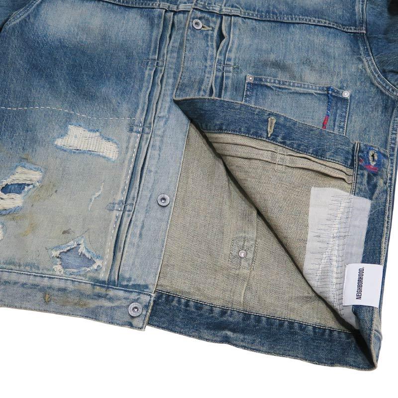 NEIGHBORHOOD（ネイバーフッド） 24SS SAVAGE DENIM TYPE-1 JACKET
