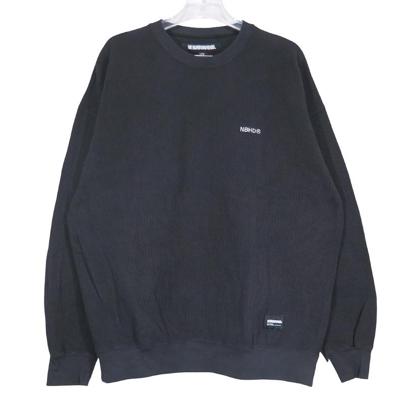 NEIGHBORHOOD（ネイバーフッド） 24AW WAFFLE FABRIC CREWNECK LS