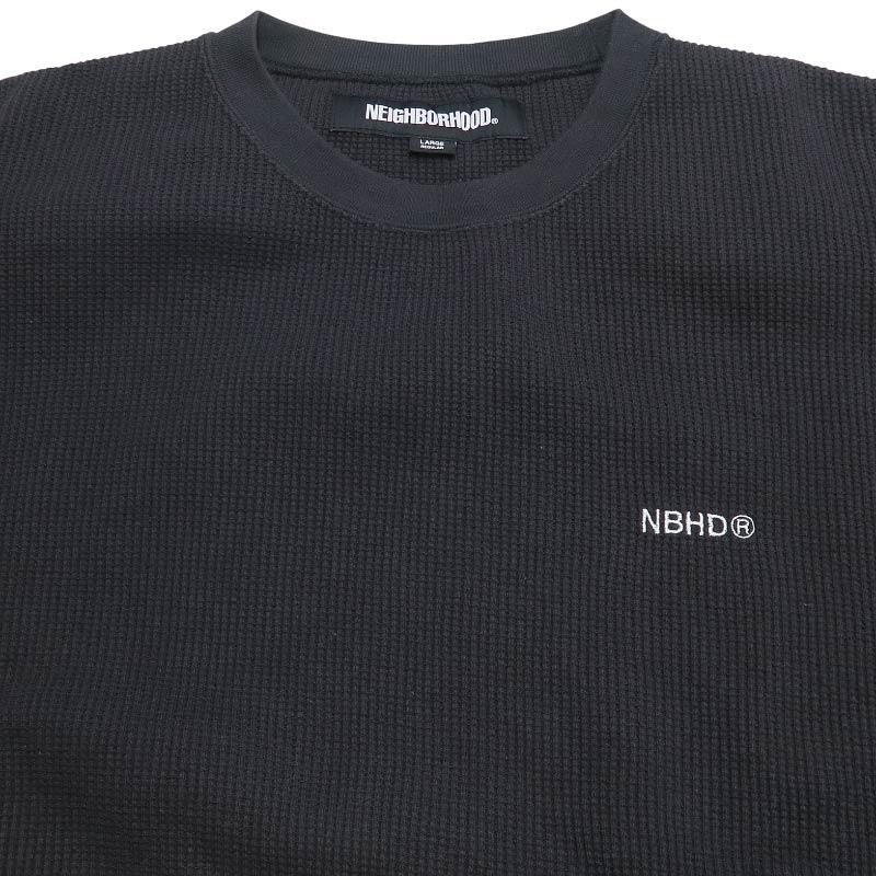 NEIGHBORHOOD（ネイバーフッド） 24AW WAFFLE FABRIC CREWNECK LS