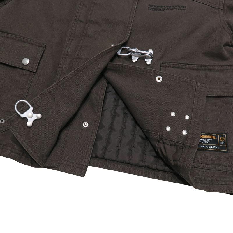 ジャケット・アウター neighborhood fireman jacket XL Neighborhood: Khaki Fireman Jacket | SSENSE Australia