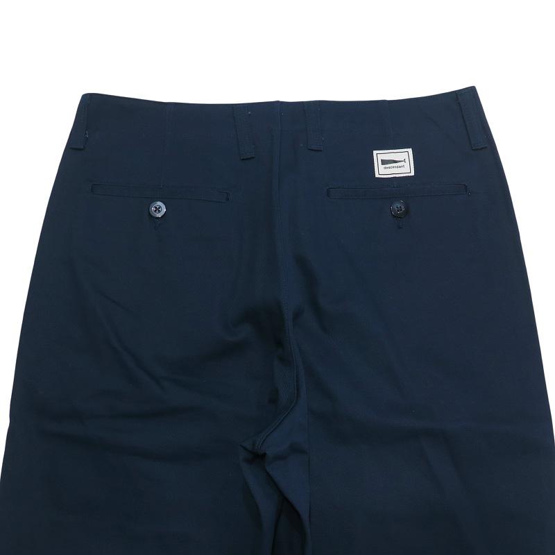 DESCENDANT ディセンダント 22AW DC-6 TWILL TROUSERS 222WVDS-PTM05