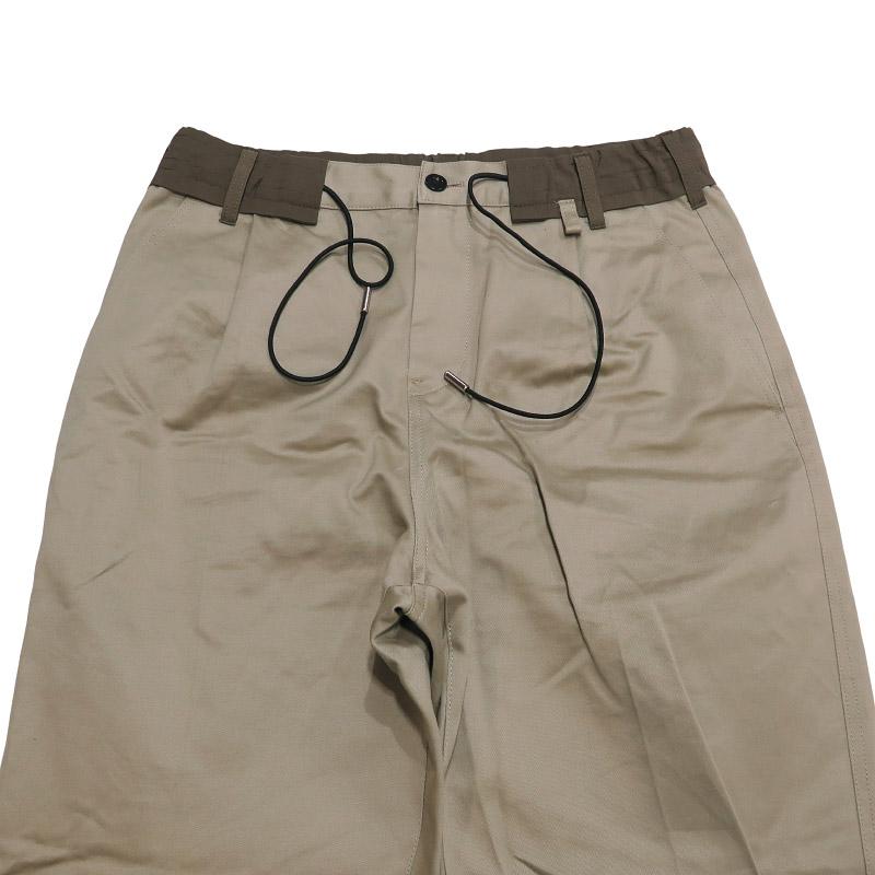 sacai（サカイ） CHINO PANTS SCM-214 チノ パンツ ベージュ ボトムス