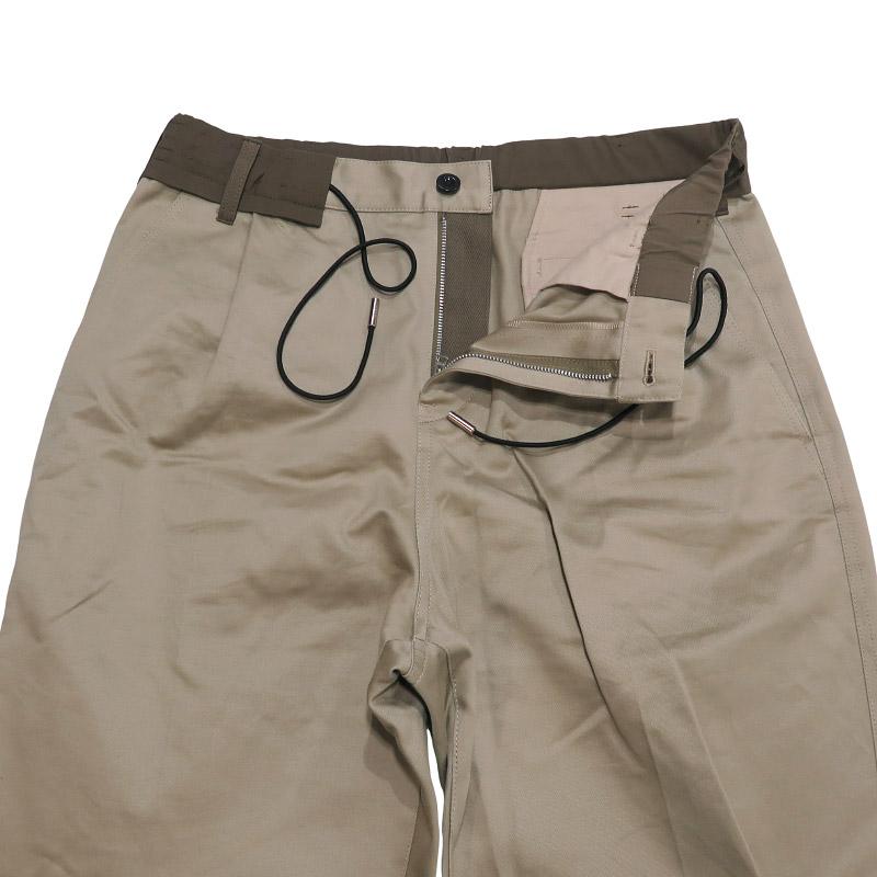 sacai（サカイ） CHINO PANTS SCM-214 チノ パンツ ベージュ ボトムス