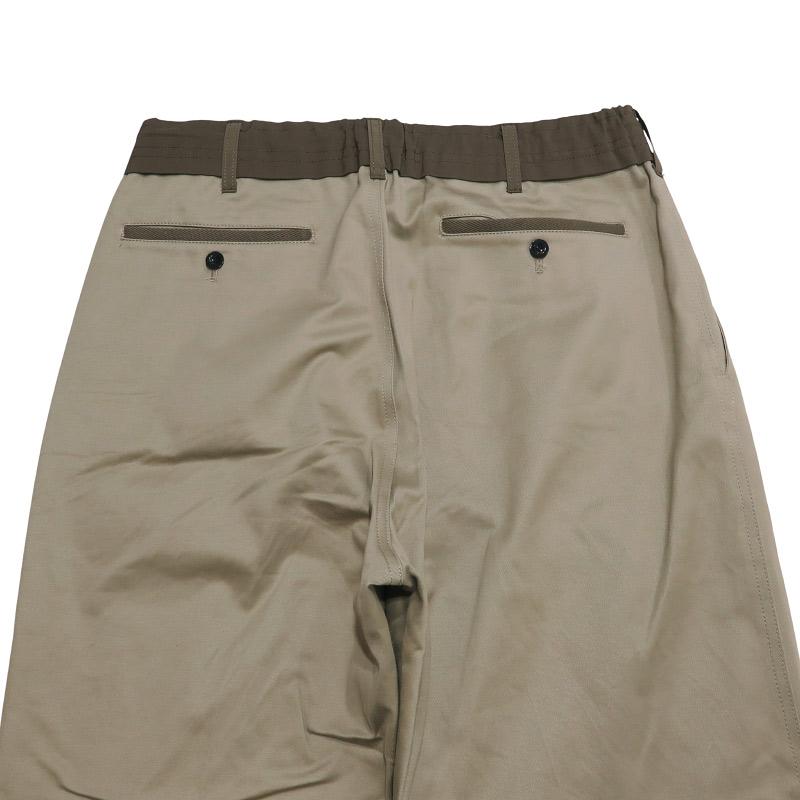 sacai（サカイ） CHINO PANTS SCM-214 チノ パンツ ベージュ ボトムス