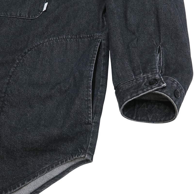 ジャケット・アウター WTAPS WCPO 01 LS DENIM 222WVDT-SHM01 WTAPS（ダブルタップス） WTAPS WCPO 01 LS COTTON．DENIM デニム