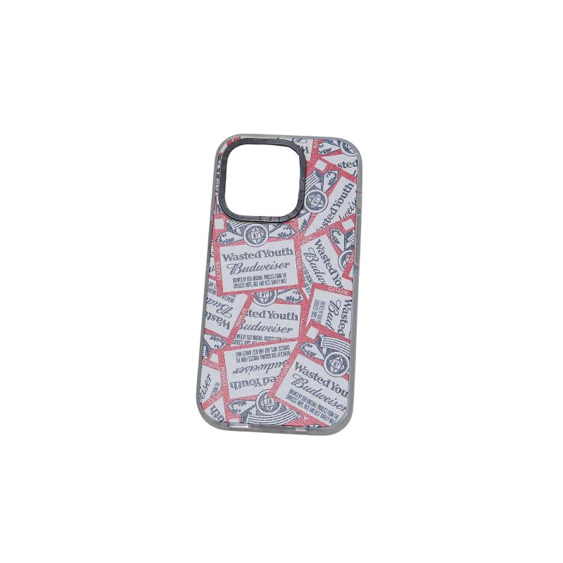 iPhoneケース Wasted Youth x Budweiser Sticker Case CASETiFY Wasted Youth ウェイステッド ユース x Budweiser