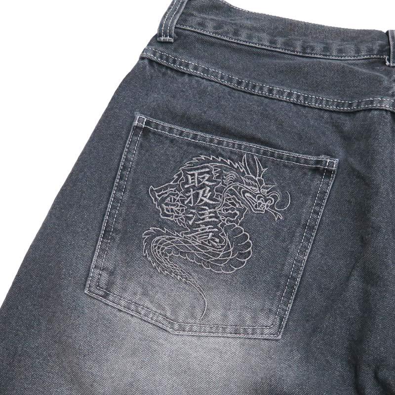 BlackEyePatch（ブラックアイパッチ） OG DRAGON BAGGY DENIM SHORTS