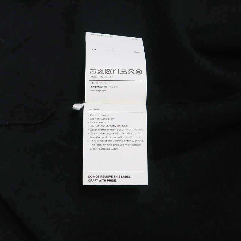 美品 WTAPS 22AW WTUBE / LS / COTTON Lサイズ WTAPS（ダブルタップス） 22AW WTUBE/LS/COTTON 222ATDT-CSM11