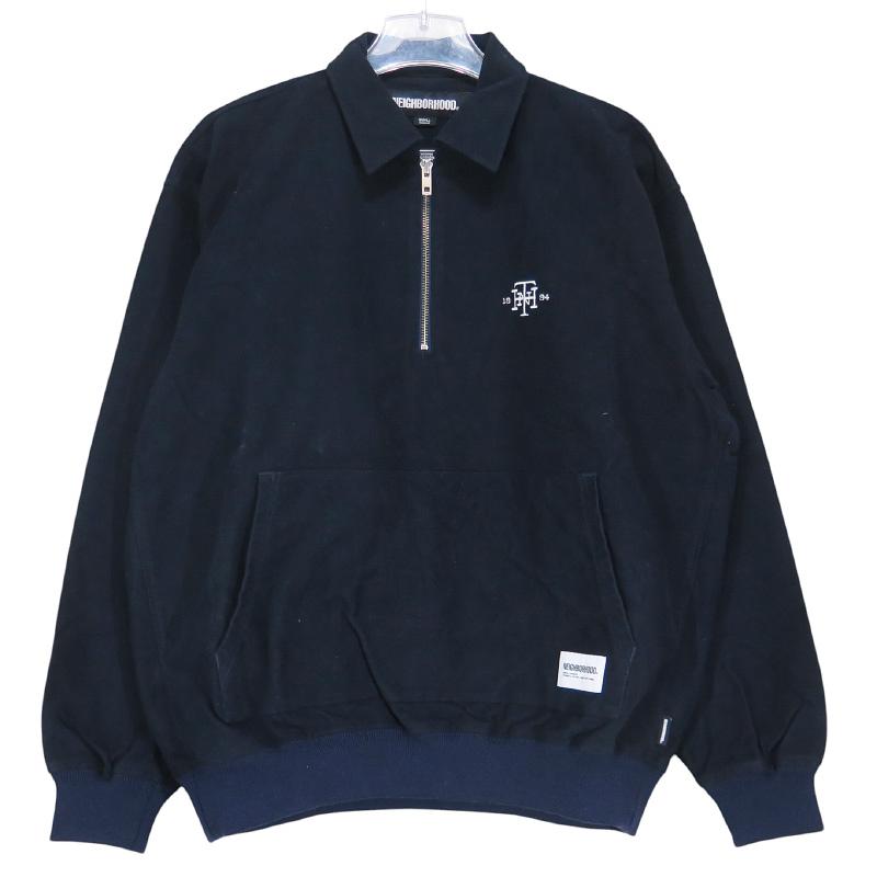 NEIGHBORHOOD（ネイバーフッド） 23AW HALF ZIP PULLOVER SHIRT LS 