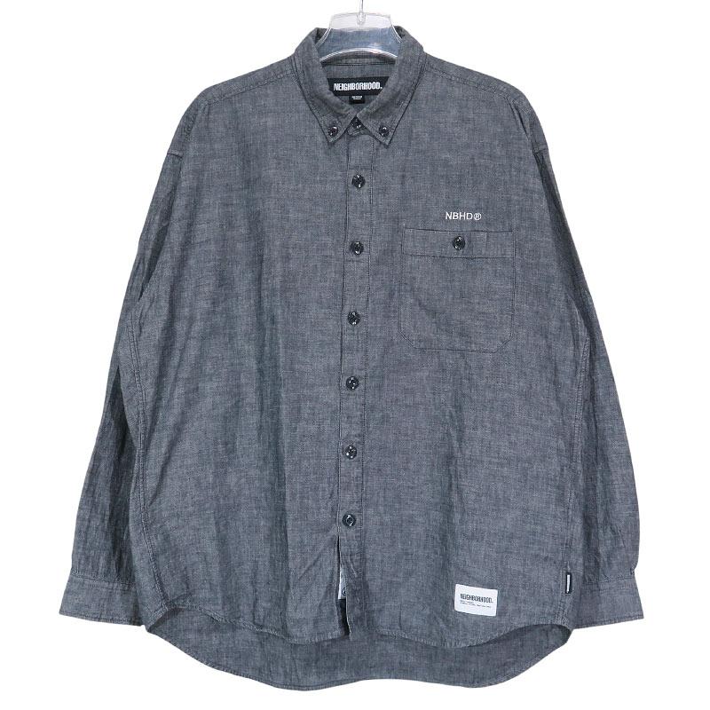 NEIGHBORHOOD（ネイバーフッド） 24AW CHAMBRAY BD SHIRT LS 242BENH