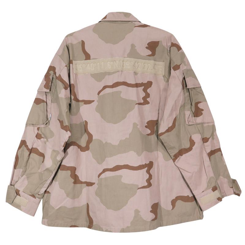 WTAPS ダブルタップス 19AW MODULAR LS 02/SHIRT. COTTON.RIPSTOP.CAMO 192BRDT-SHM04 モジュラー ロングスリーブ シャツ コットン リップストップ サイズ02(M)の画像