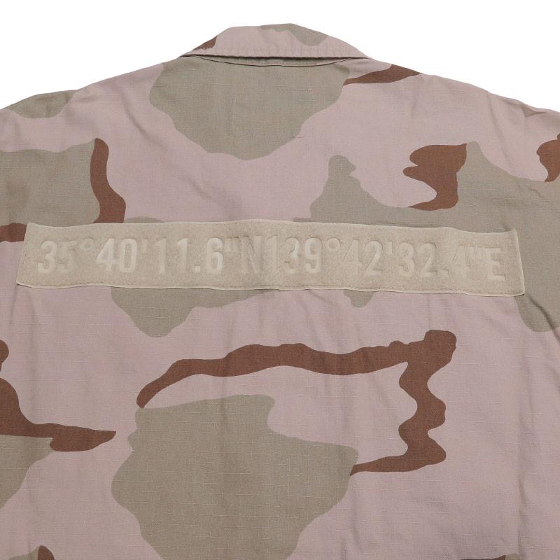 WTAPS ダブルタップス 19AW MODULAR LS 02/SHIRT. COTTON.RIPSTOP.CAMO 192BRDT-SHM04 モジュラー ロングスリーブ シャツ コットン リップストップ サイズ02(M)の画像