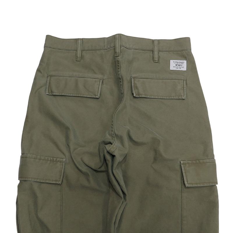 WTAPS 181TQDT-PTM01 美品 WTAPS（ダブルタップス） 18SS STOCK/TROUSERS.COTTON.SATIN 181GWDT